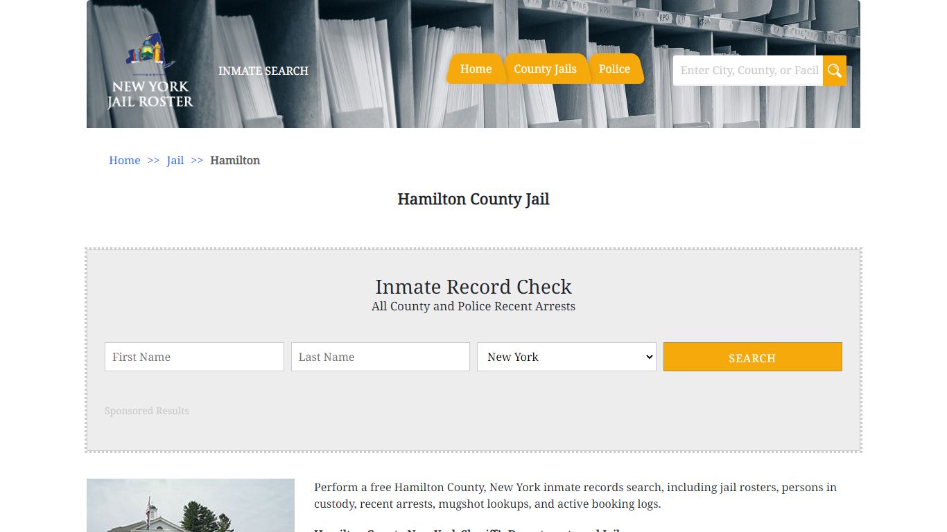 Hamilton County Jail - Jail Roster Search